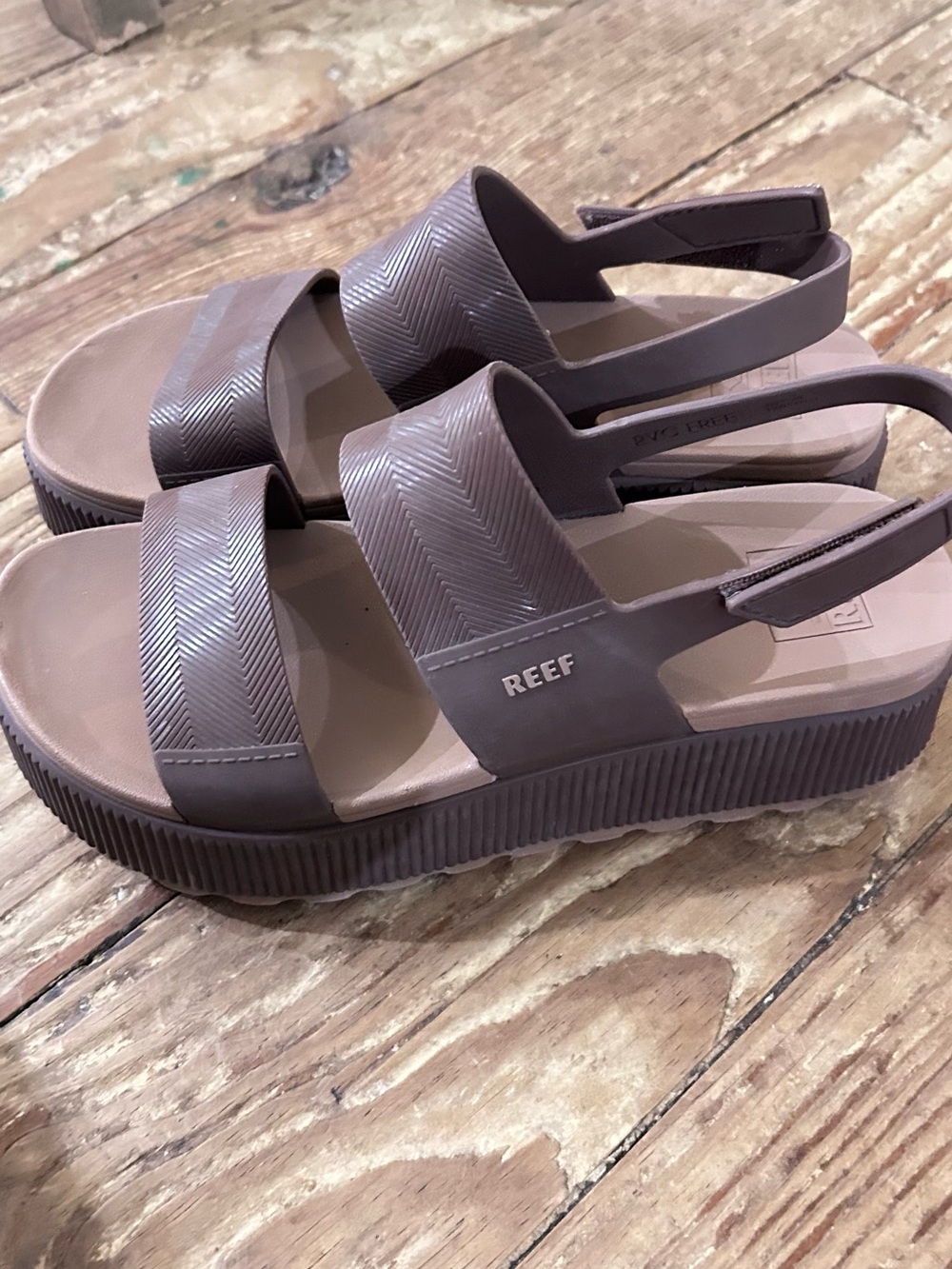 Reef Women's Platform Slingback Sandal - Brown